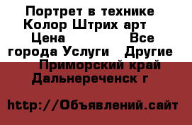 Портрет в технике “Колор-Штрих-арт“ › Цена ­ 250-350 - Все города Услуги » Другие   . Приморский край,Дальнереченск г.